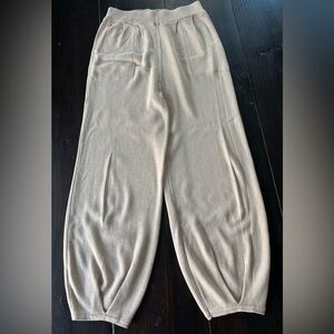 Women's Tan knitted lounge Pants
